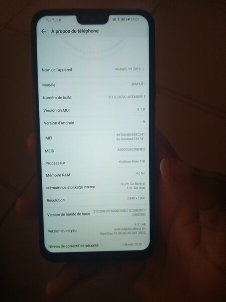 HUAWEI Y9 2019