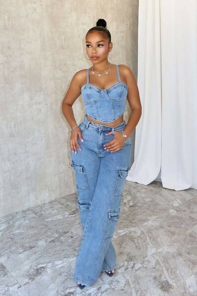Complet jeans