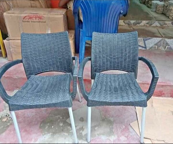 Chaises de jardin en rotin