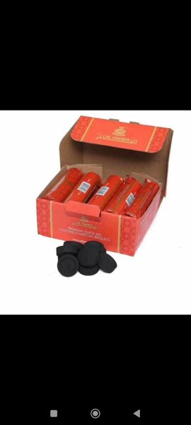 Charbon auto allumant pour chicha et encens