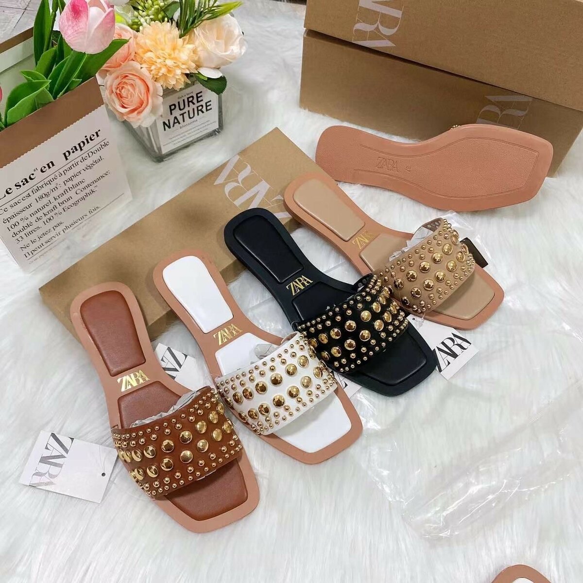 Sandales Zara 13000fr