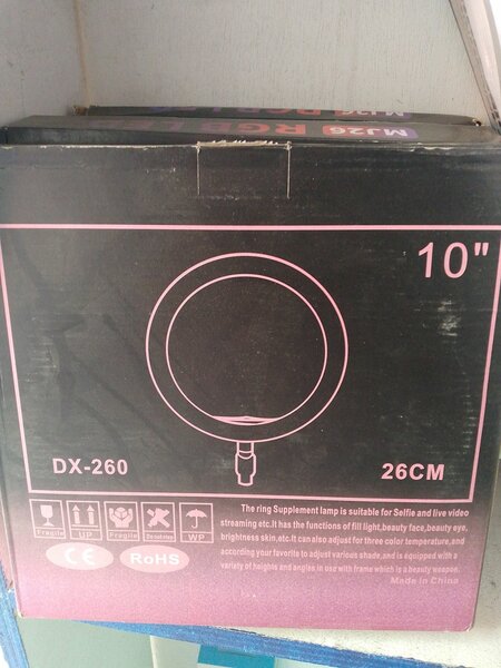 10" ring light