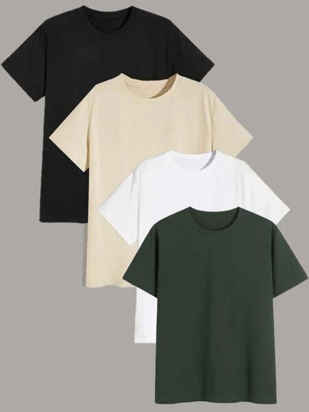 T-shirt vierge coton