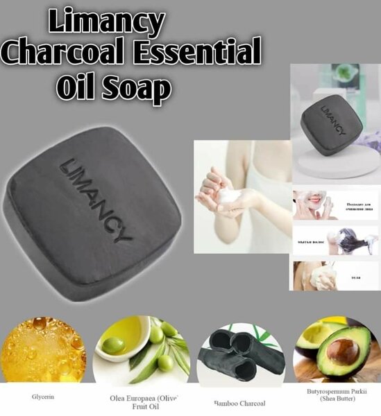 Charcoal Essential Oil Soap - 100g