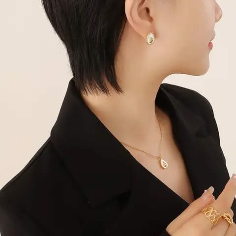 Ensemble bijou avocat 