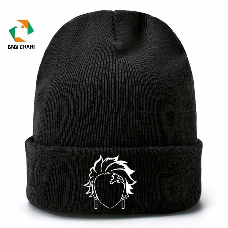 Bonnet en tricot style anime