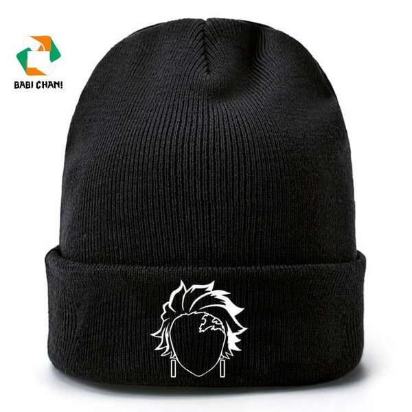 Bonnet en tricot style anime
