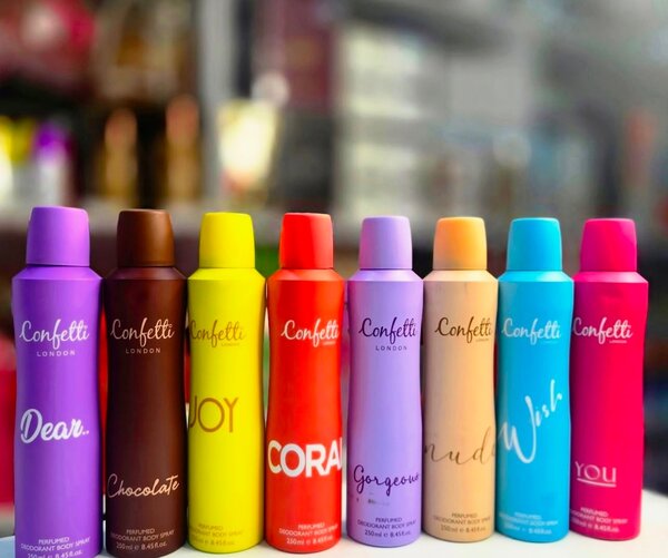 Confetti Deo spray