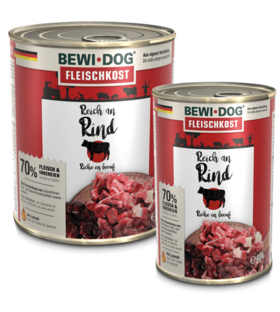 Pâtée pour chiens bœuf 800g