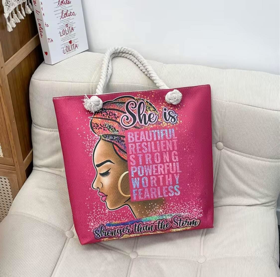 Sac cabas artistique unique