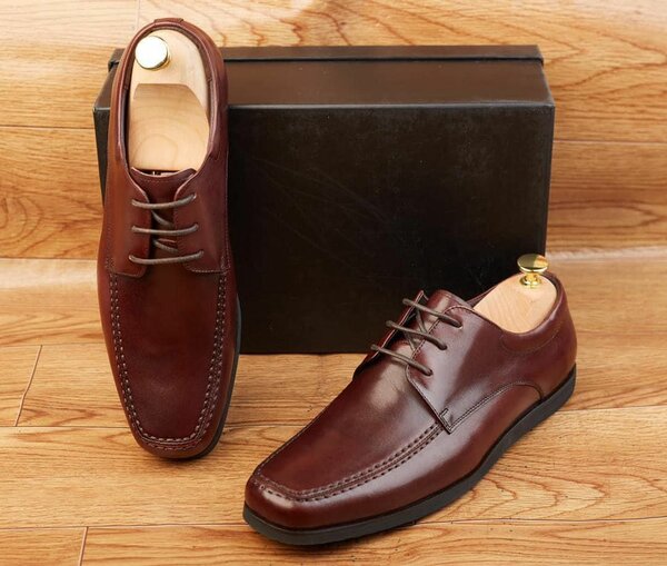 Mocassin en cuire