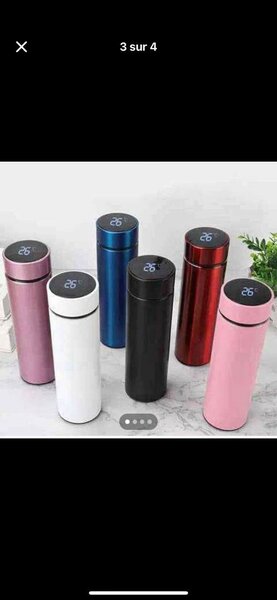 Gourde Isotherme avec Affichage LED