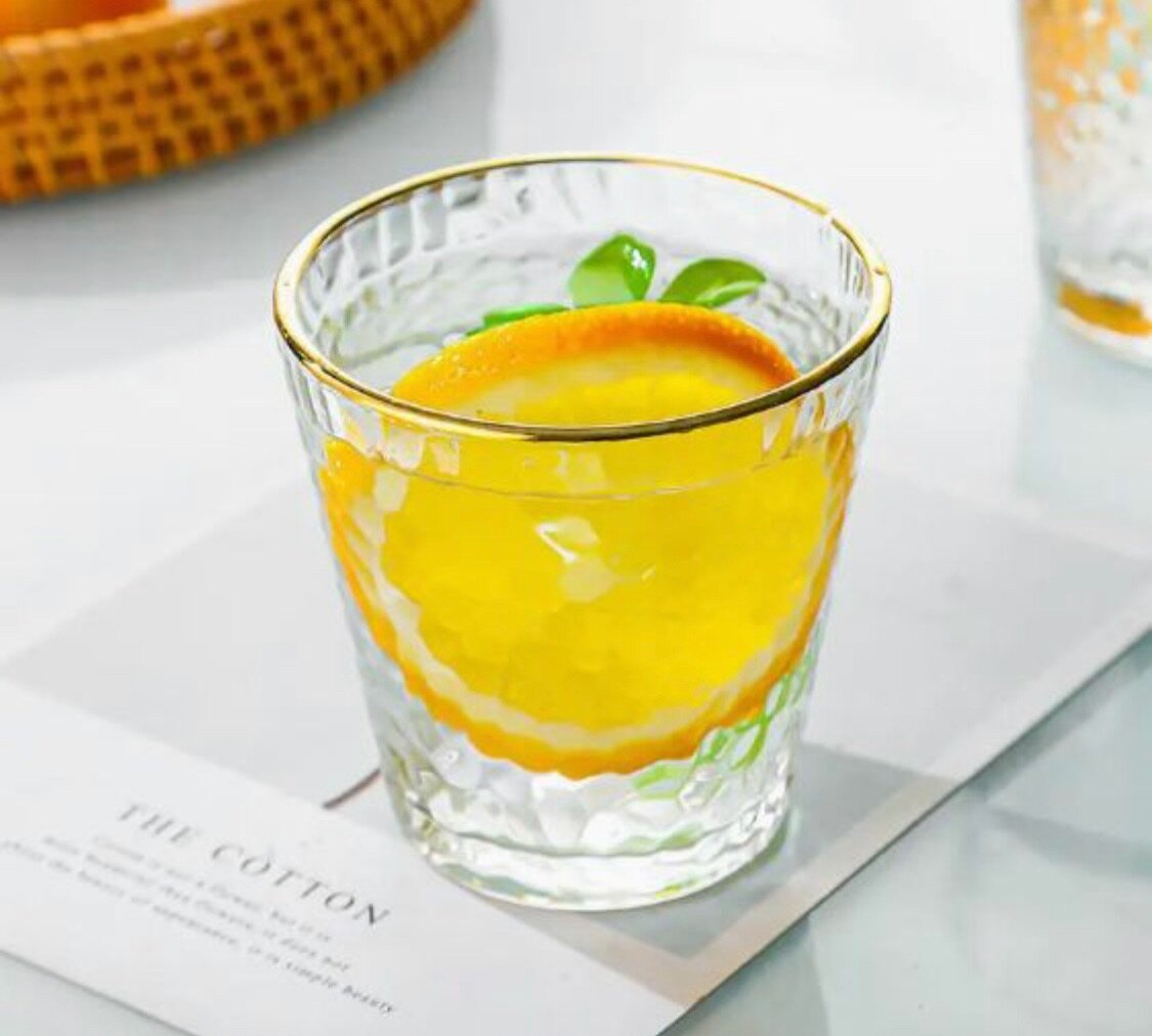 Pattern Glass Cup