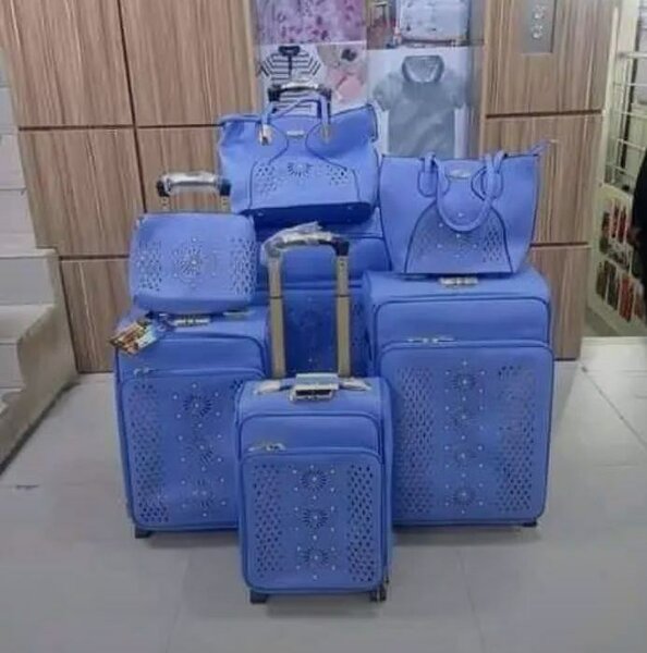 Ensemble de Valises Bleu Chic