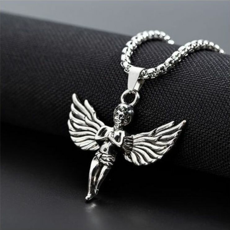 Collier Ange Ailé Argent