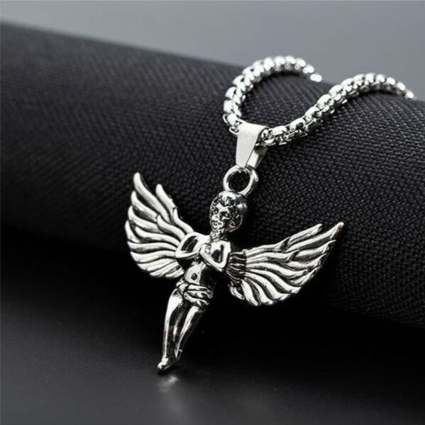 Collier Ange Ailé Argent
