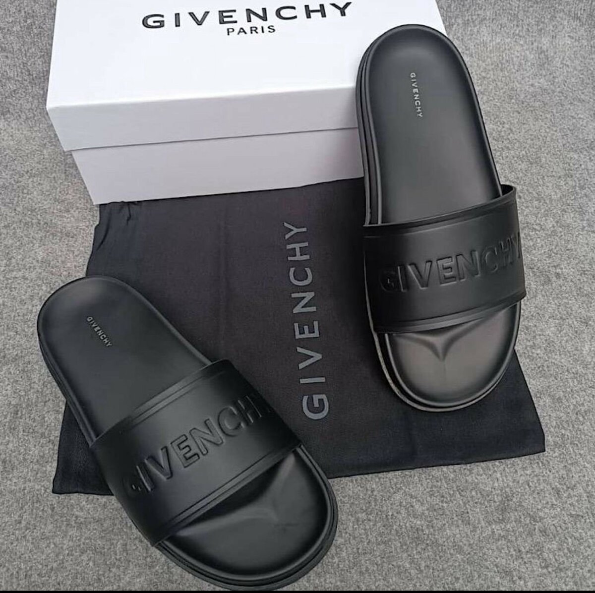 Sandales noires élégantes pour hommes