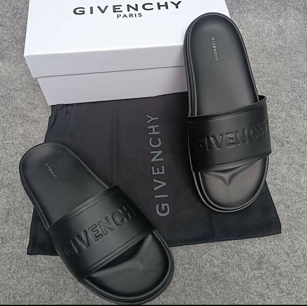Sandales noires élégantes pour hommes
