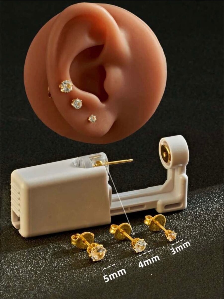 Pistolet de perçage d'oreille