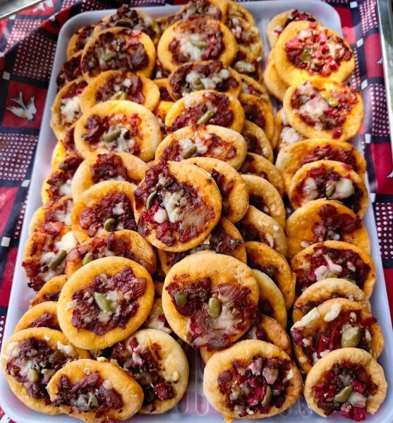 5 Mini pizzas apéritives