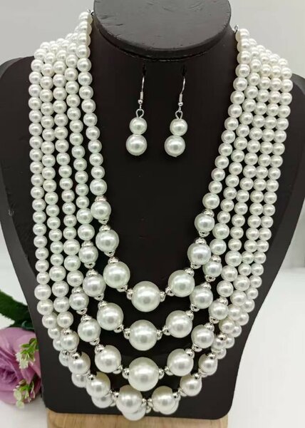 Collier en perles