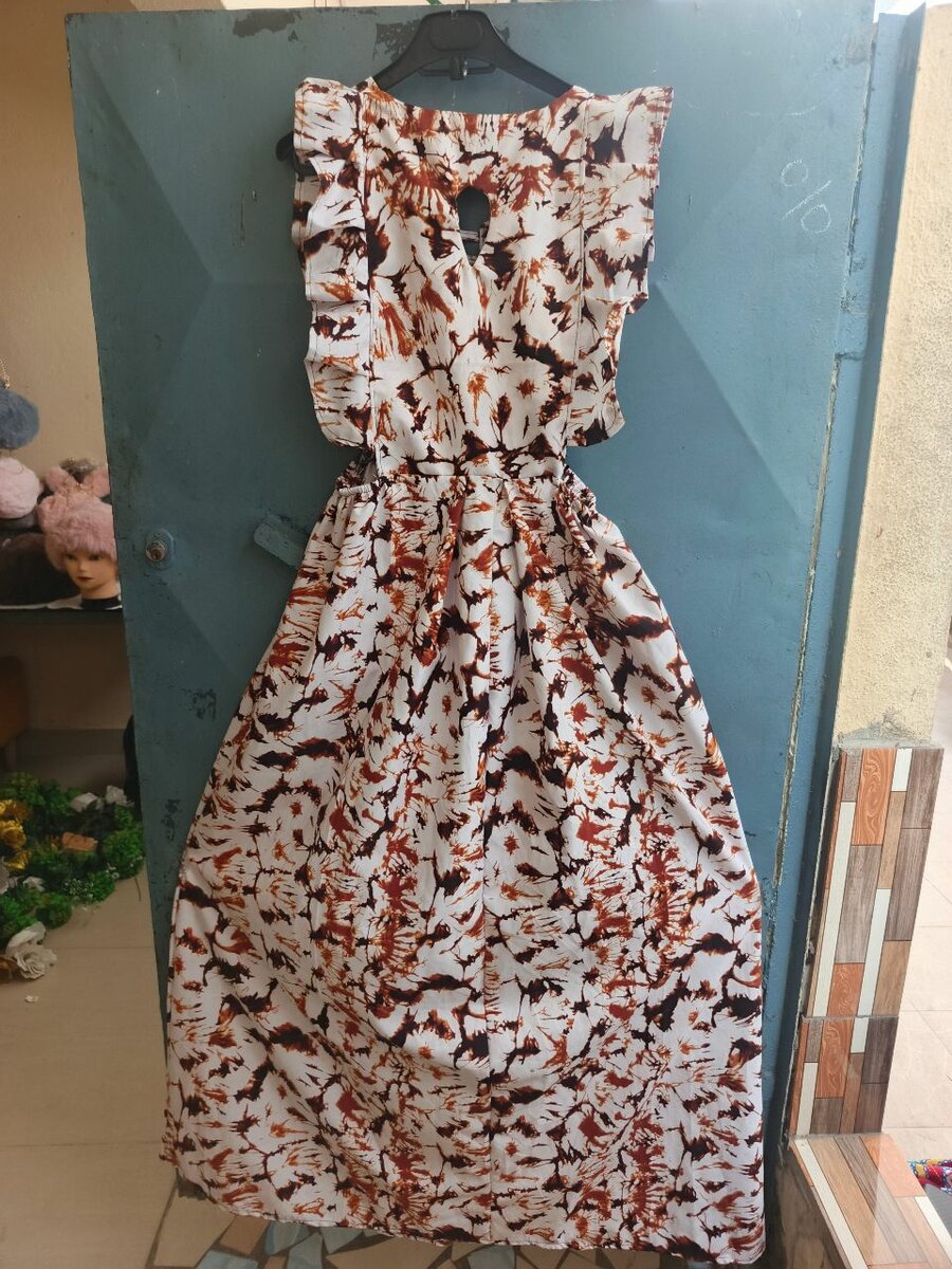 Robe longue florale élégante