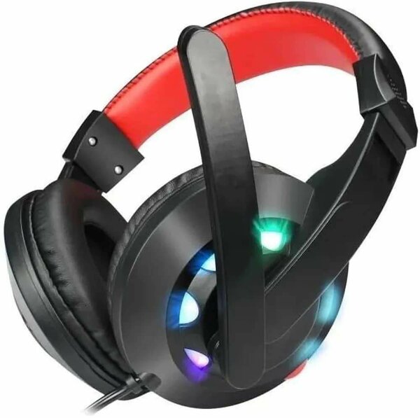 Casque de Jeu Casque PC avec Microphone 7.1 Surround Sound &