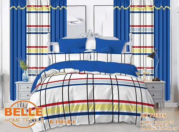 Ensemble de draps et taies d'oreillers