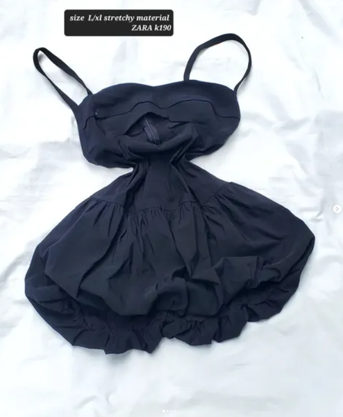 black dress