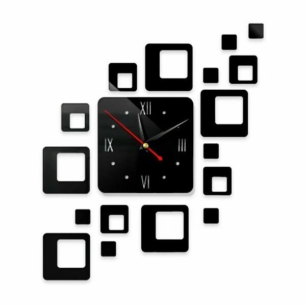 Horloge Murale 3D Design Moderne