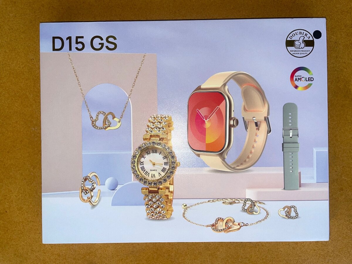 Ensemble Montre Intelligente D15