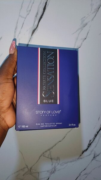 Private Collection Sensation Blue perfume for men