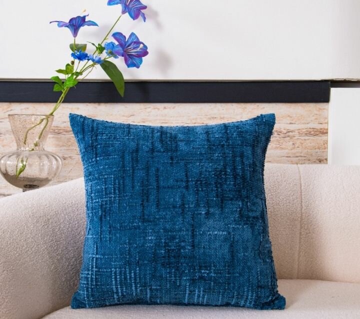 Coussin décoratif en velours