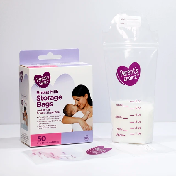 Sachet de conservation du lait maternel