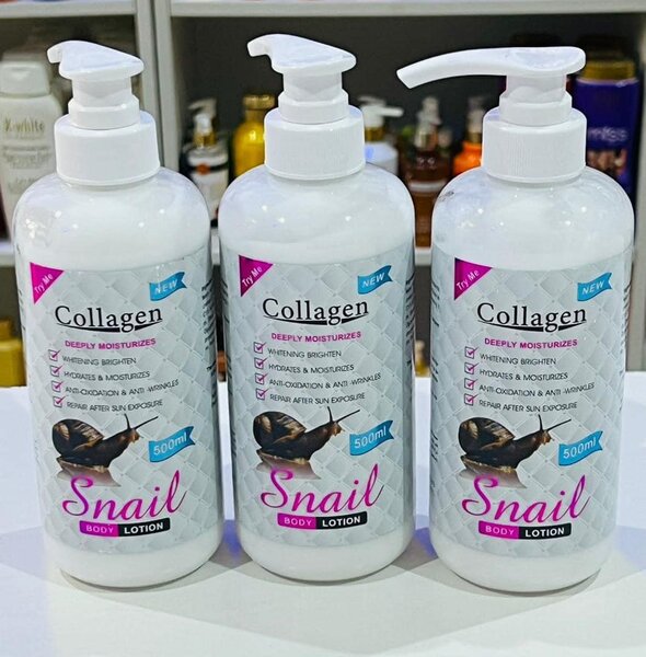 Collagen snail body lotion