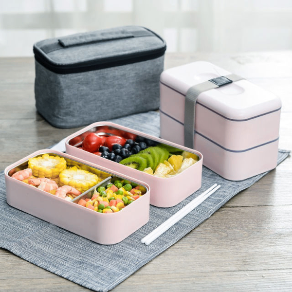Lunch bowl with bag