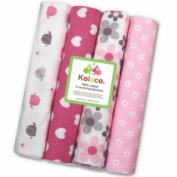 4 in 1 pack Receiving blankets