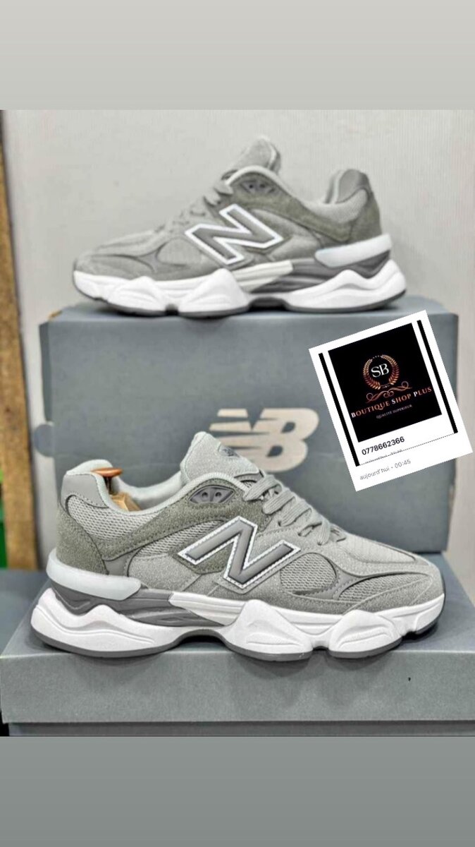 Basket New fashion authentique avec sa boîte