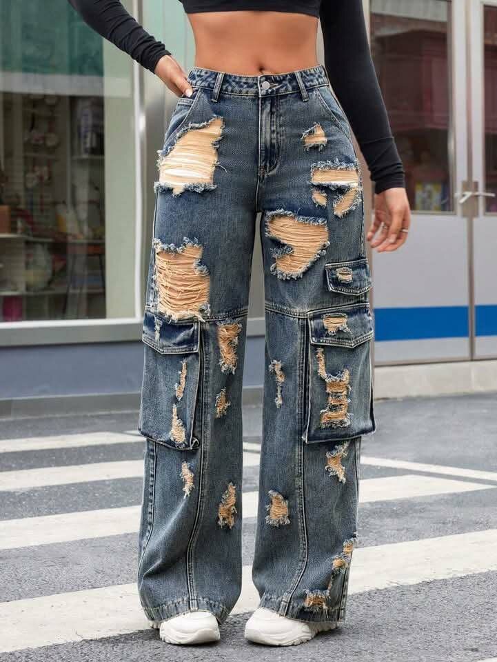 Ladies jeans trousers