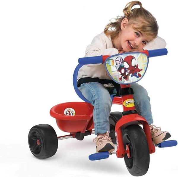 Trycicle Smoby Be fun Spidey enfant de +15 mois