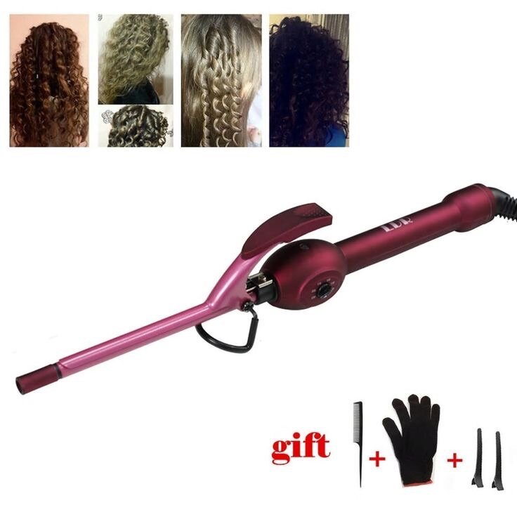 Professional hair curler