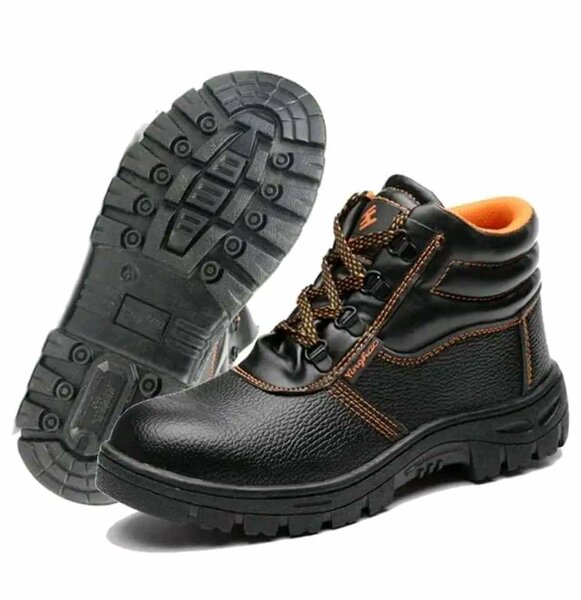 CHAUSSURES DE SÉCURITÉ EN CUIR AVEC EMBOUT EN ACIER