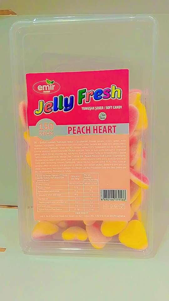 Sour jelly gummies