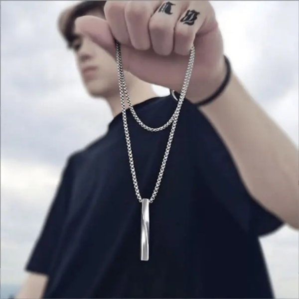 Collier Pendentif Argent Minimaliste