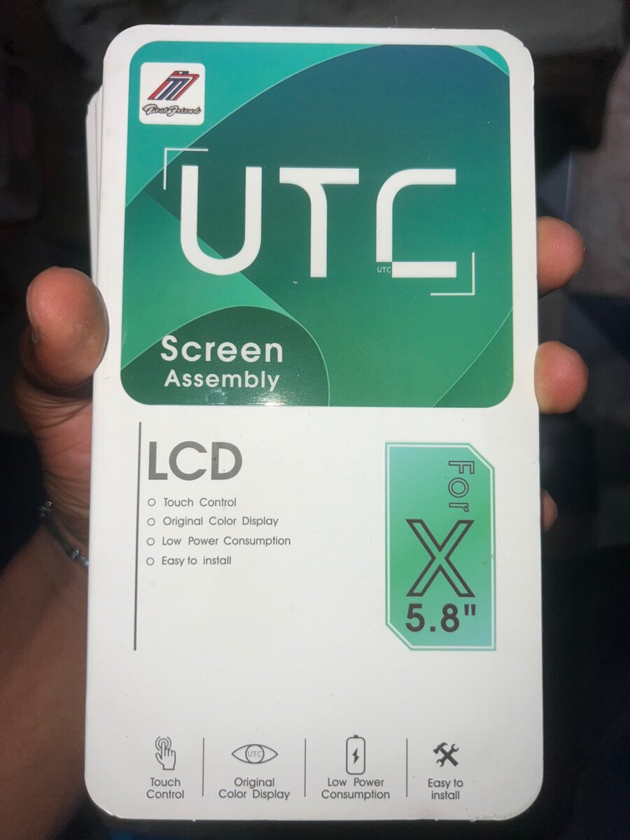 iPhone X screen