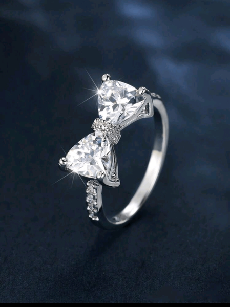 Bague de promesse élégant