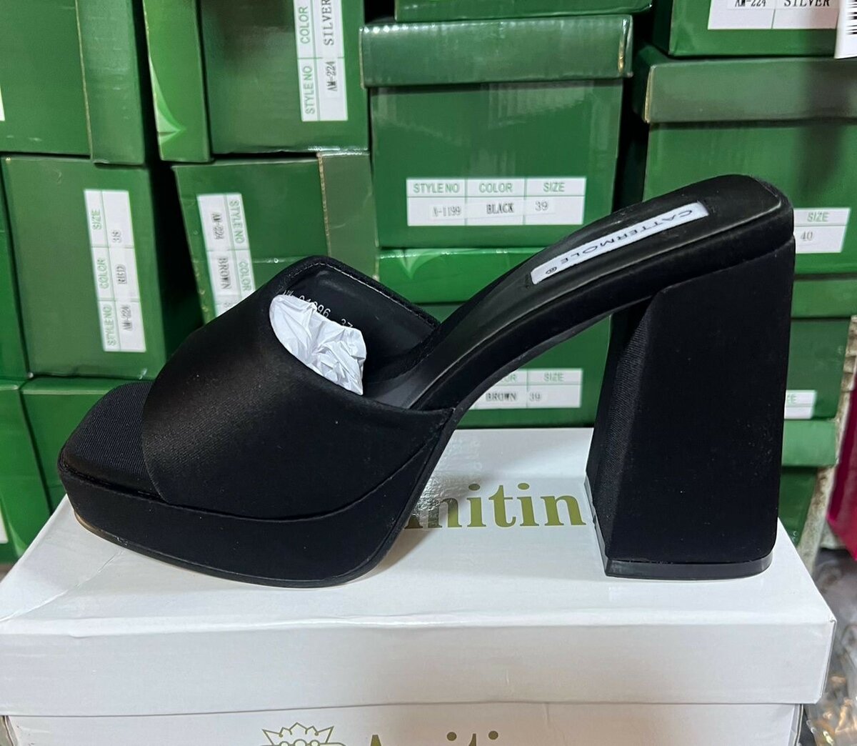 Mules talons