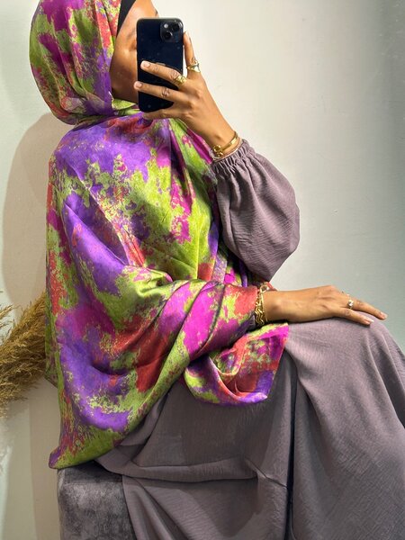 Foulard mabré