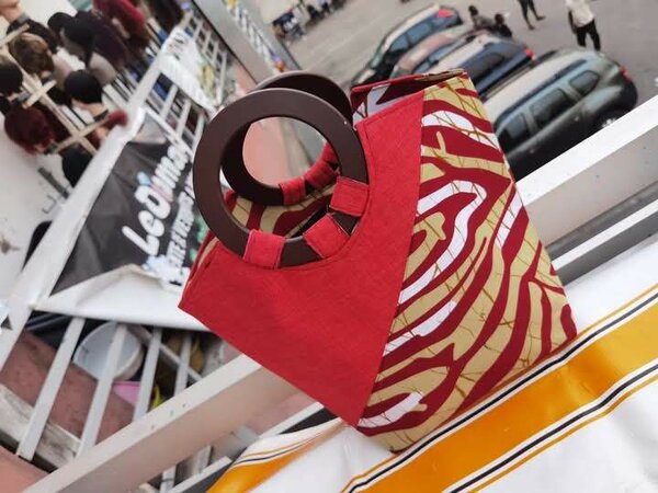 Sac cabas en pagne