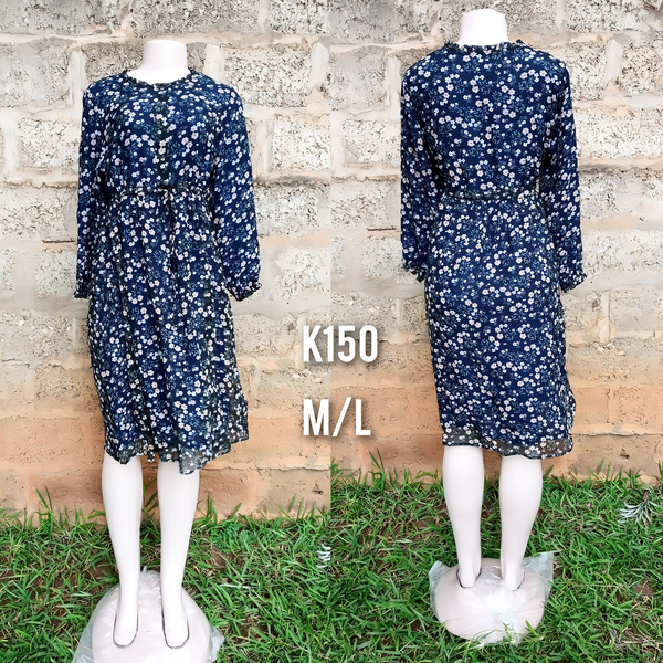 Robe bleu